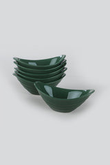 Set boluri    Gondola Ruby Green Snack 16 Cm 6 Pieces, Verde, 40x18x21 cm