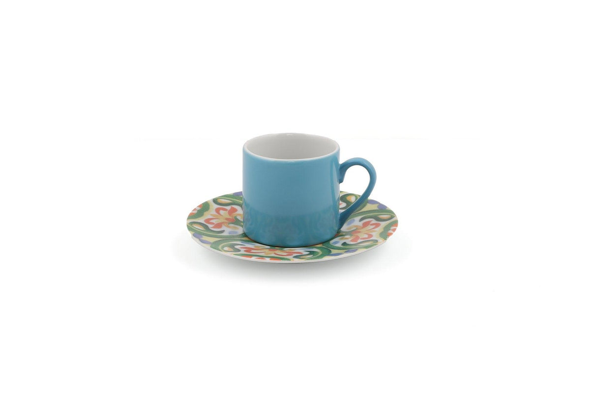 Set cești de cafea, Multicolor, 6x5x6 cm