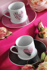 Set cești de cafea, Multicolor