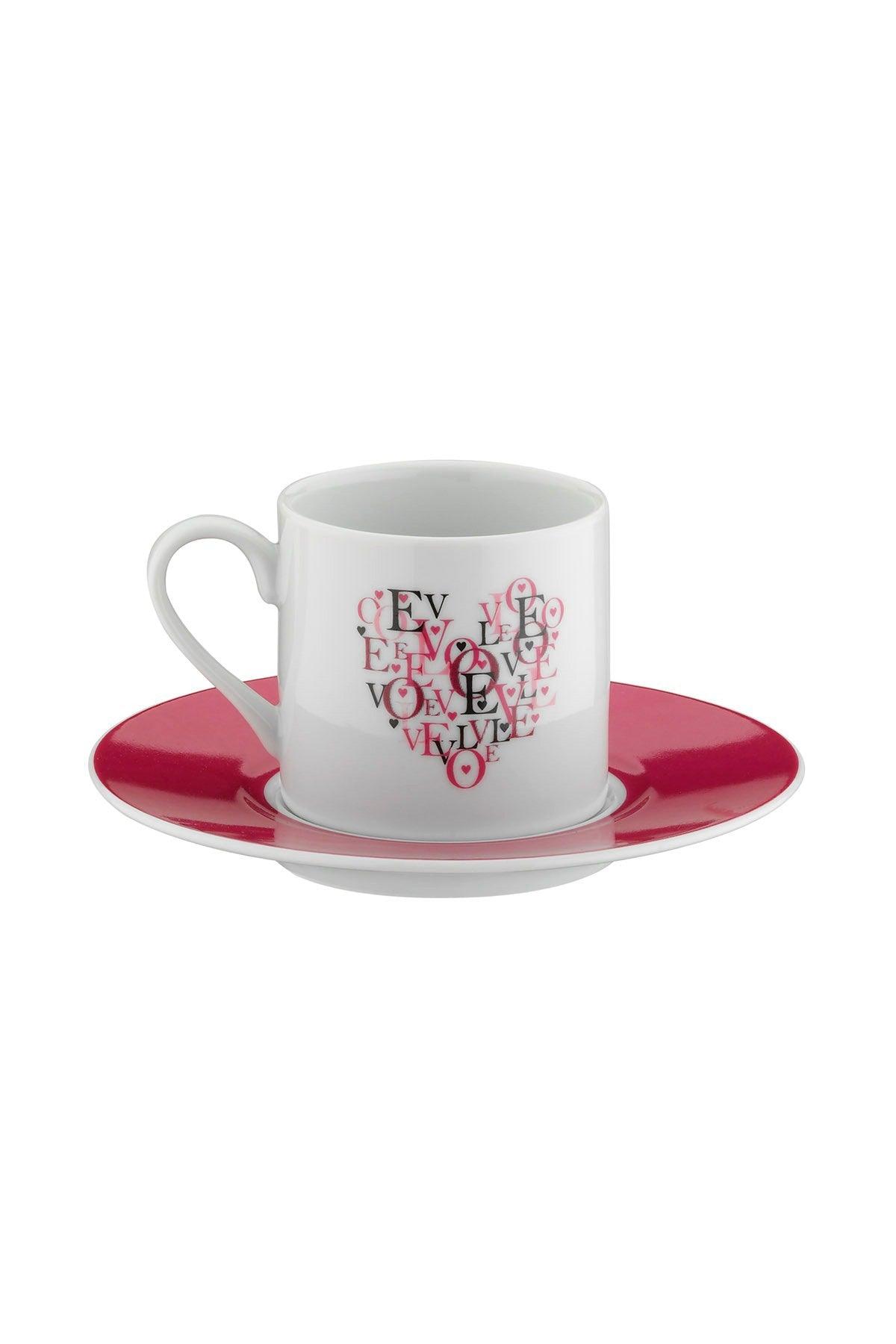 Set cești de cafea, Multicolor