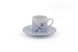 Set cești de cafea True Blue, Alb, 27x7x17 cm