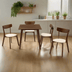 Set de dining Benson - Toto  5 piese 80x80x75cm