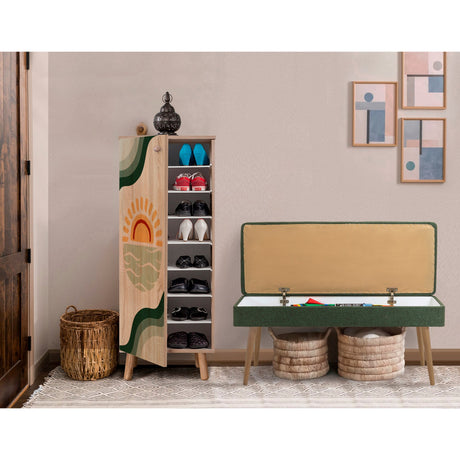 Set de mobilier pentru hol Vegas Sonomo - 200 - 0900 Hallway Furniture Set 14, Sonomo, 105x50x40 cm