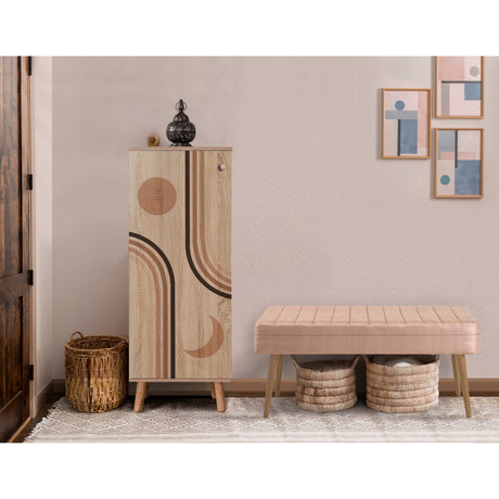 Set de mobilier pentru hol Vegas Sonomo - 200 - 0900 Hallway Furniture Set 18, Sonomo, 105x50x40 cm