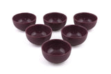 Set farfurii cu sos Sauce Plate Set Bulut Purple Snack / Sauce Bowl 8 Cm 6 Pieces, Violet, 23x11x23 cm