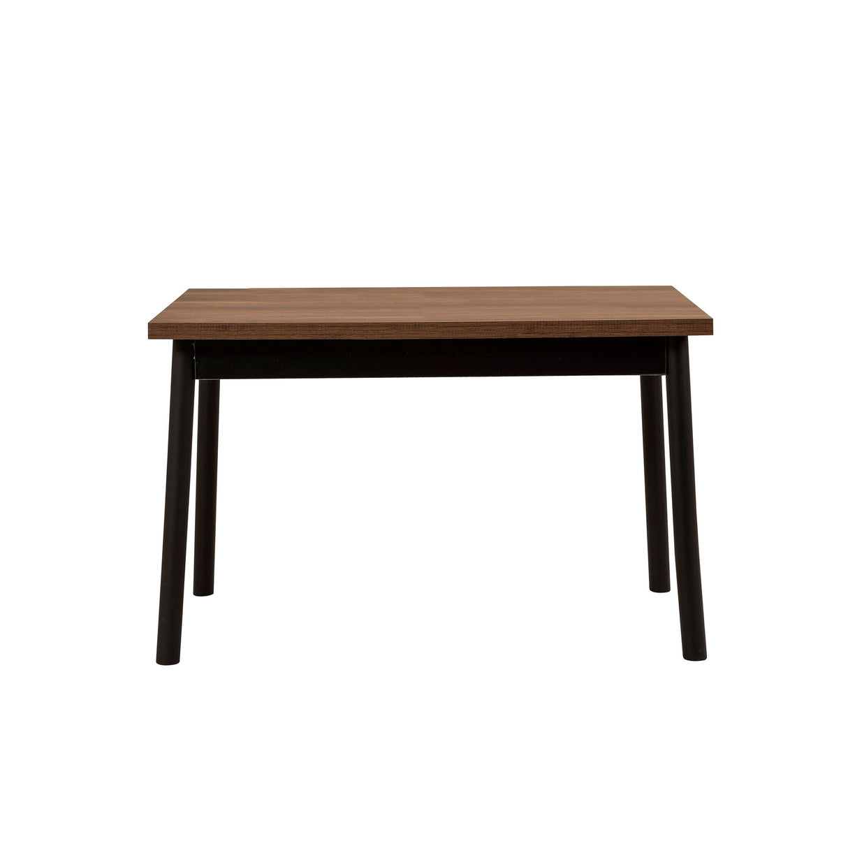 Set masă și scaune (5 bucăți) OLVER SBT BAROK-BLACK Table & Chairs Set  9, Negru, 77x75x120 cm
