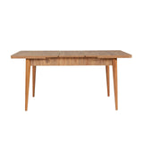 Set masă și scaune extensibile (4 bucăți) Vina 0701 - 3 -
Anthracite,
Atlantic Extendable Dining Table & Chairs Set   15, Stejar, 77x75x120 cm
