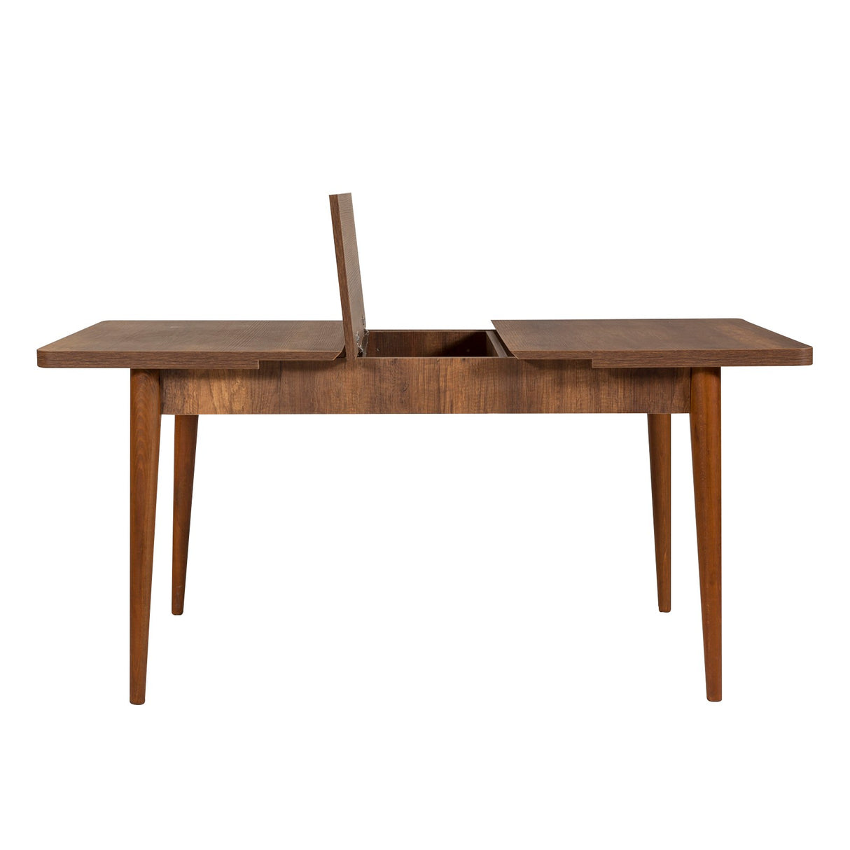 Set masă și scaune extensibile (5 bucăți) Vina 0701 - 4 -
Anthracite,
Atlantic Extendable Dining Table & Chairs Set  13, Nuc, 77x75x120 cm