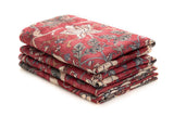 Set Naproane Burgundy Flower 45 x 45, Rosu bordo, 45x45 cm