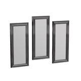 Set oglinzi (3 bucăți) Lavia - Silver, Argint, 3x70x30 cm
