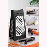 Set răzătoare și decojie Grater & Peeler Set   Pdm08627Syck, Negru, 9.1x21.5x17.3 cm