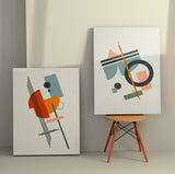 Tablou Canvas (2 bucăți) 2KNV4246, Multicolor, 110x70 cm