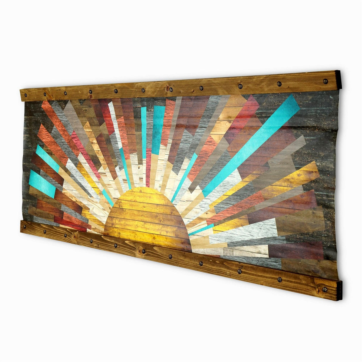 Tablou MDF TAHDER001, Multicolor, 120x45 cm