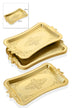 Tava de servit Serving Tray   MRTK - Gold, Aur, 33x5x20 cm