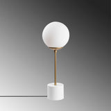 Veioză Globo Table Lamp, Alb