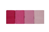 Set Prosoape de Baie (4 bucăți), Roz, 90x50 cm