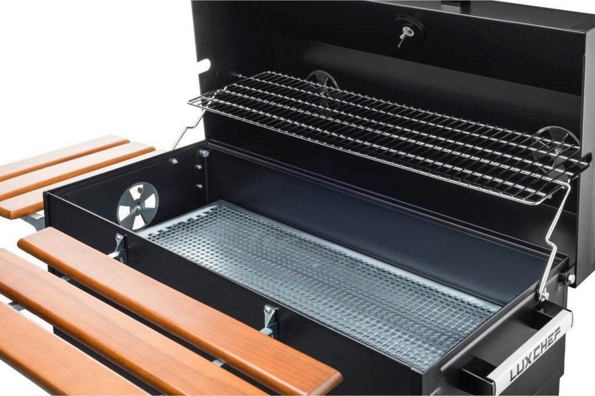 Bbq Grill Barbeque Gratar Nihat, Negru, 70 X 102 X 40 Cm