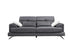 Canapea Fixa cu 2 Locuri Frido 2 Seater, Antracit, 185 x 79 x 92 cm