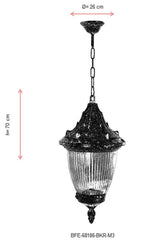 Candelabru de exterior, Maro, 26x56x26 cm