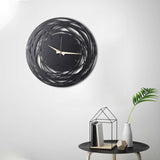 Ceas de perete  Timeless Zone, Negru, 50 x 50 cm