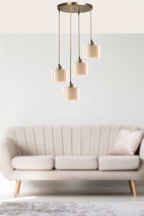 Lustra Sterium Design Elegant, Cupru