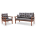 Set De Lounge De Grădină Milan - Ant 31, Gri, 60X55X45 Cm