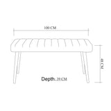 Set Masa Bucatarie și scaune (4 bucăți) Santiago 1070, Crem, 120x75x75 cm